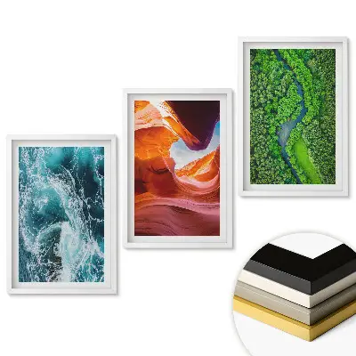 Triptych v ráme Príroda v troch odtieňoch krásy