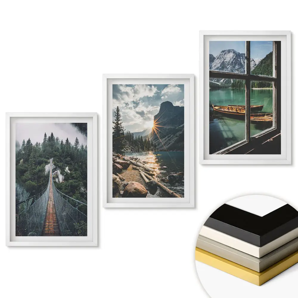 Triptych v ráme Príroda v troch verziách