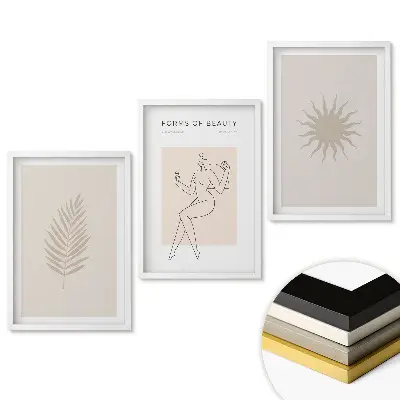 Triptych v ráme Krása prírody a umenia v harmónii