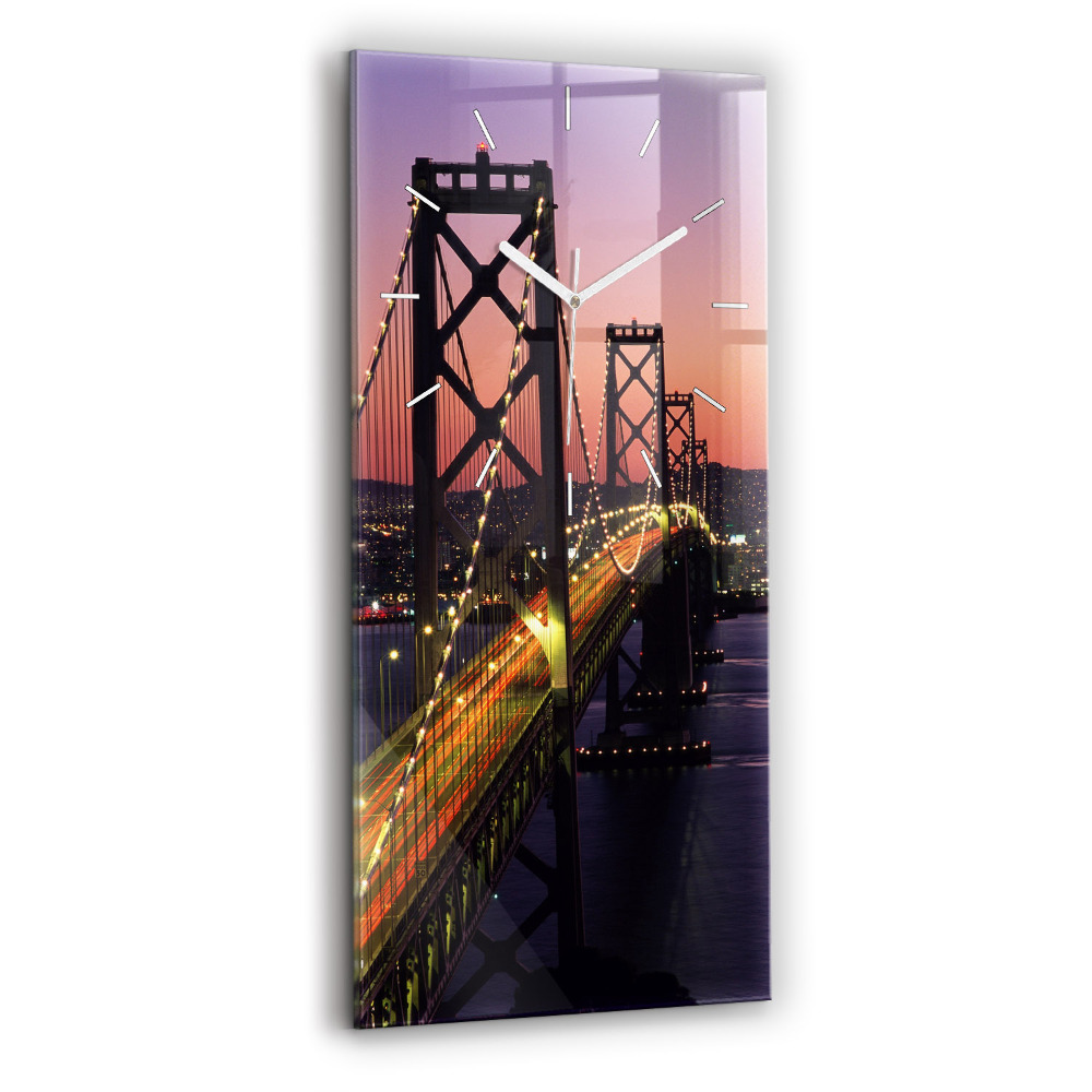 Vertikálne hodiny Západ slnka v USA