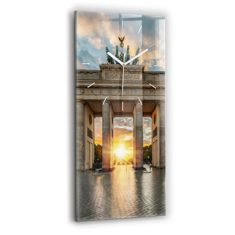 Vertikálne hodiny Brandenburská brána v Berlíne