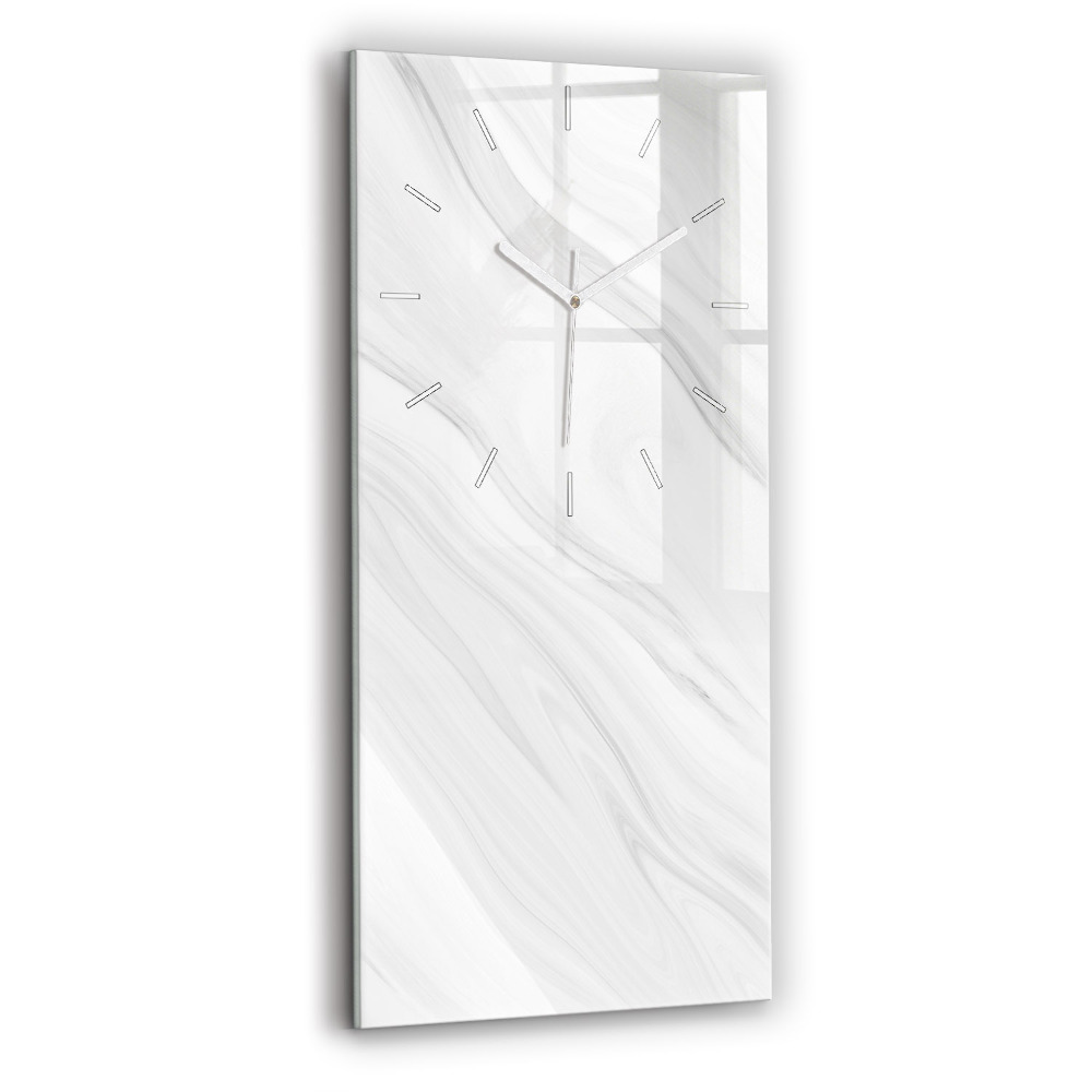 Vertikálne hodiny Dekoratívny mramor