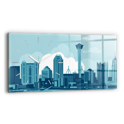 Horizontálne hodiny Architektúra v USA