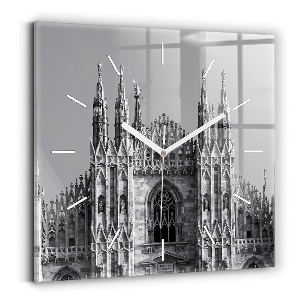 Štvorcové hodiny Katedrála Duomo Di Milano