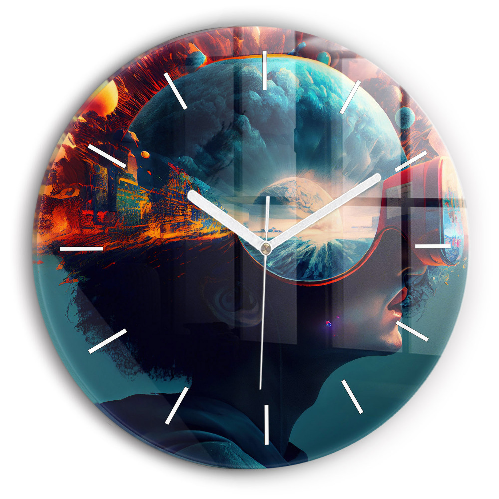 Vertikálne hodiny Virtuálna realita a vesmírna fantázia